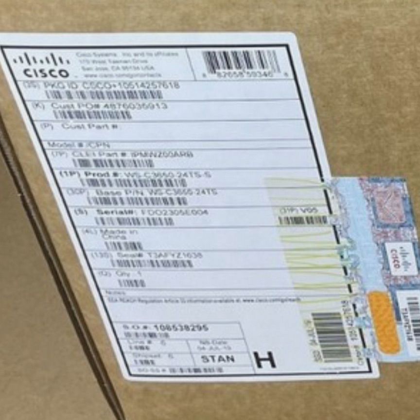 [WS-C3650-24TS-S] Коммутатор Cisco Ws-C3650-24ts-S