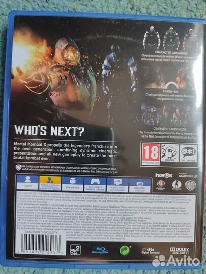 Mortal Kombat x PS4