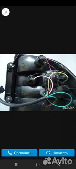 Задние фонари priora 2