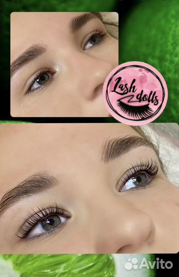 Ламинирование ресниц/бровей