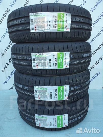 Kumho Ecowing ES01 KH27 195/60 R15 88H