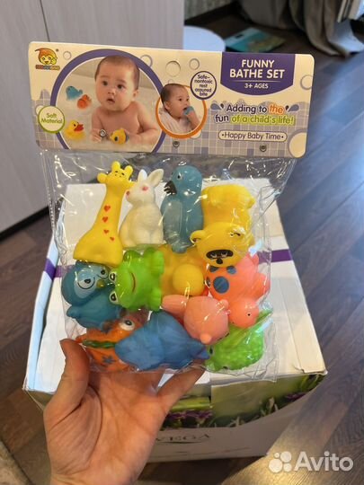 Игрушки для купания в ванной