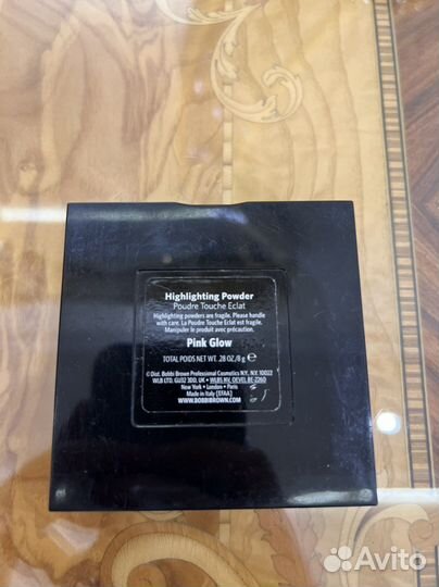 Bobbi brown хайлайтер pink glow