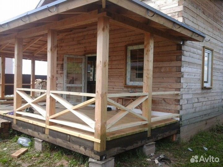 Строительство пристроек, веранд