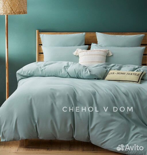 Однотонное белье сатин хлопок