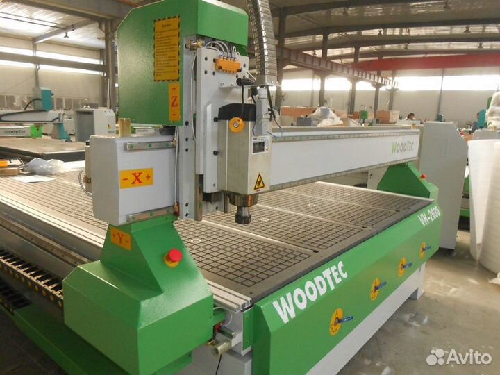 Фрезерно-гравировальный станок с чпу WoodTec