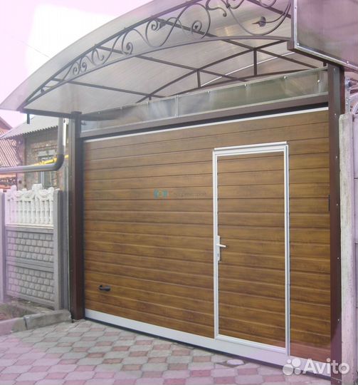 Секционные ворота