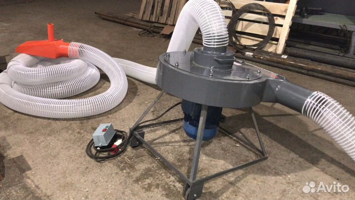 Дробилка зерна и сена пневматическая молотковая