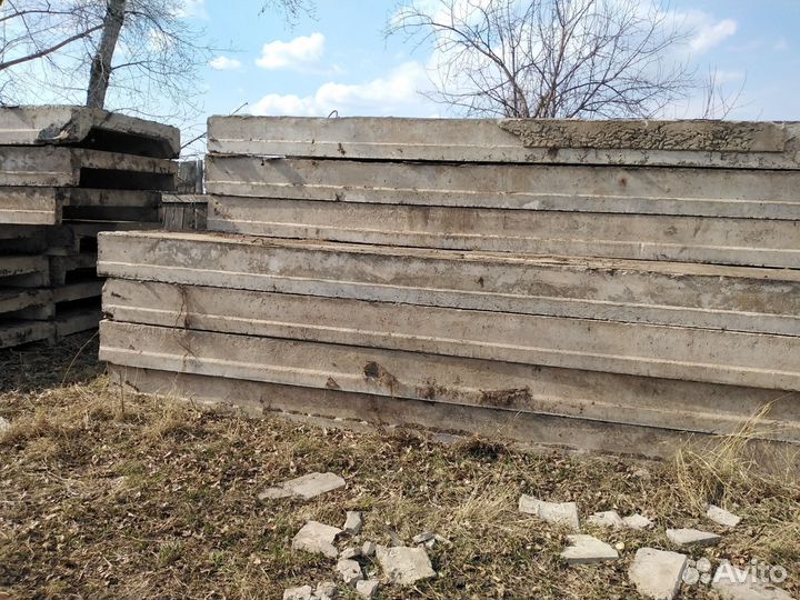 Плиты перекрытия бу 6м