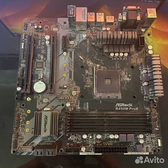 Материнская плата ASRock B450M Pro4