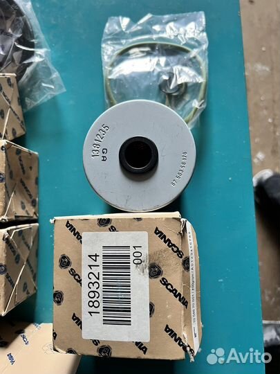 Фильтр масляный кпп комплект то Scania