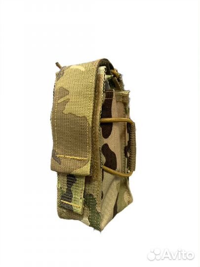 Подсумок под рацию,без клапана,вер.2(атака) Олива