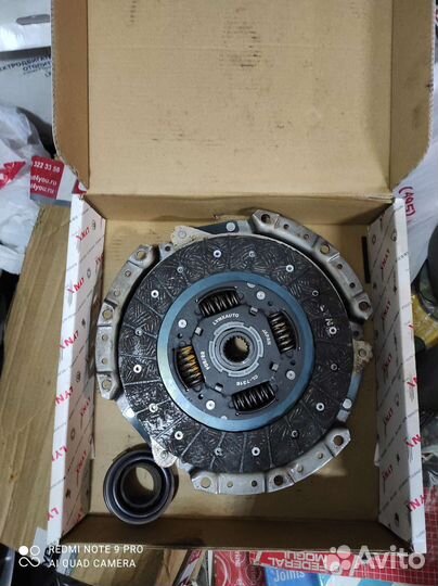 Комплект сцепления на hyundai Getz Accent