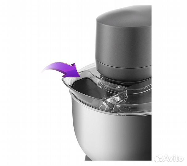 Цельнометаллический планетарный миксер Kitfort кт