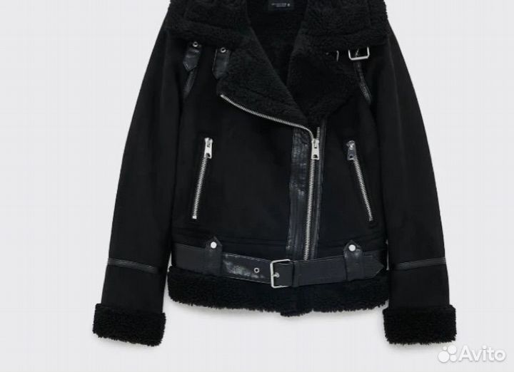 Дубленка женская zara