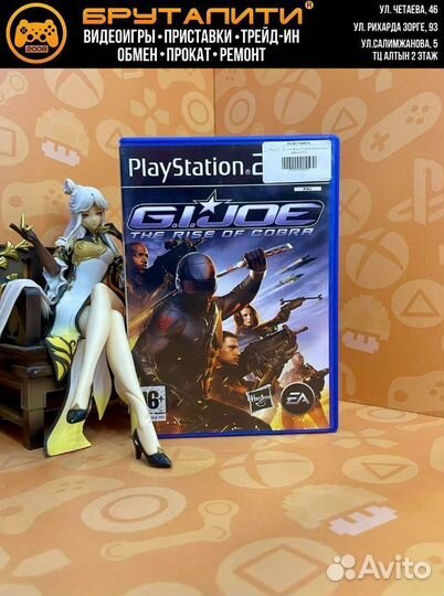 PS2 G.I. Joe: The Rise of Cobra (английская версия