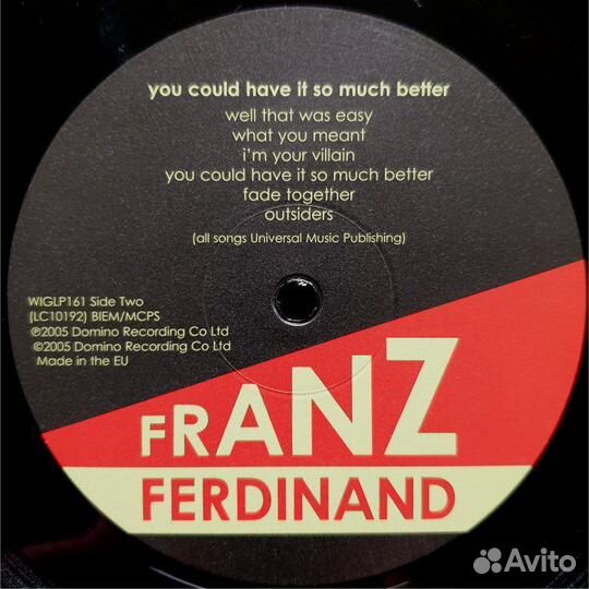 Виниловая пластинка Franz Ferdinand - You Could Ha
