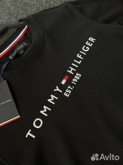 Свитшот Tommy Hilfiger 1985 черный