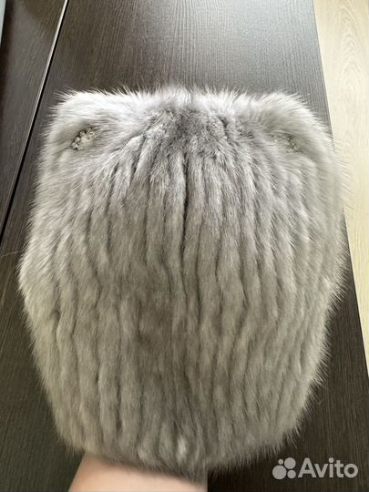 Шапка норковая