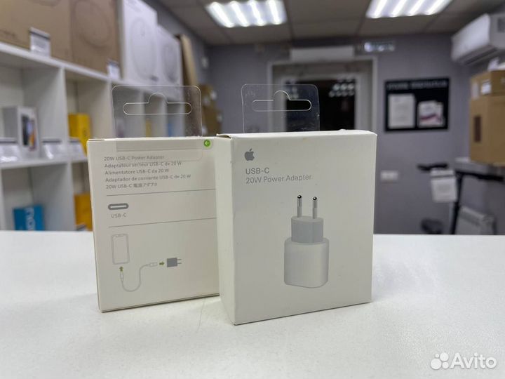 Сетевое зарядное устройство Type-C iPhone 20W