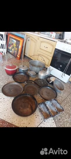 Посуда казаны СССР