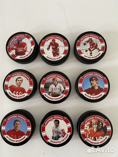 Шайба хоккейная сувенирная