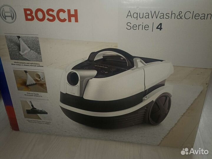 Моющий пылесос bosch