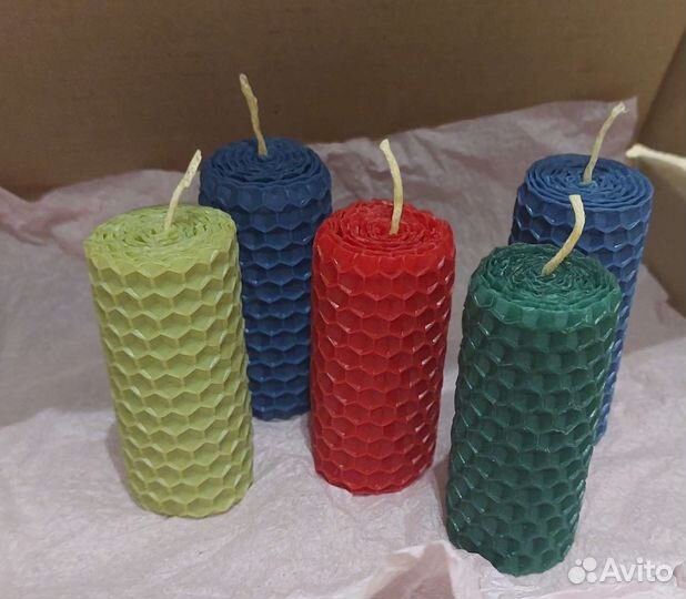 Свеча из натуральной вощины