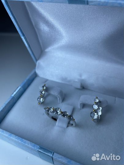 Серебряный комплект