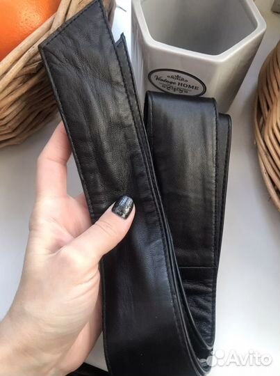 Кожаные новые пояса для верхней одежды