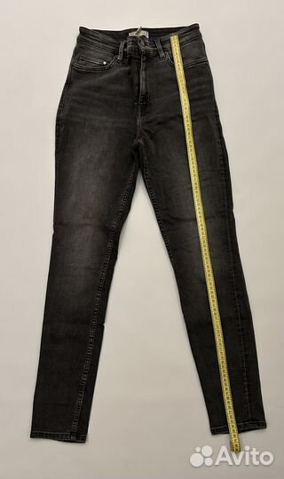 Темно серые джинсы h&m 44 S