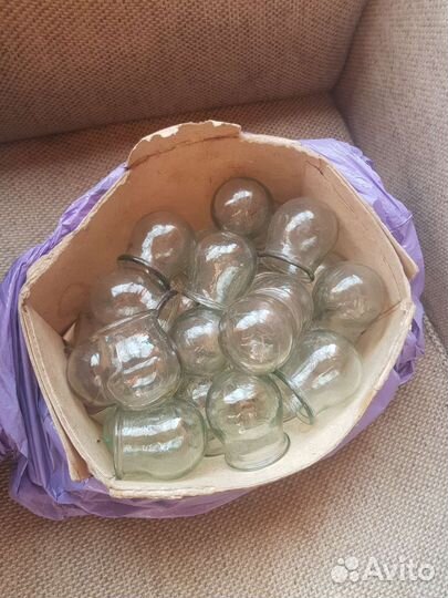 Вакуумные банки стеклянные