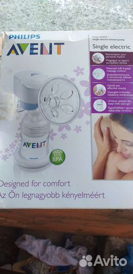 Молокоотсос avent электрический
