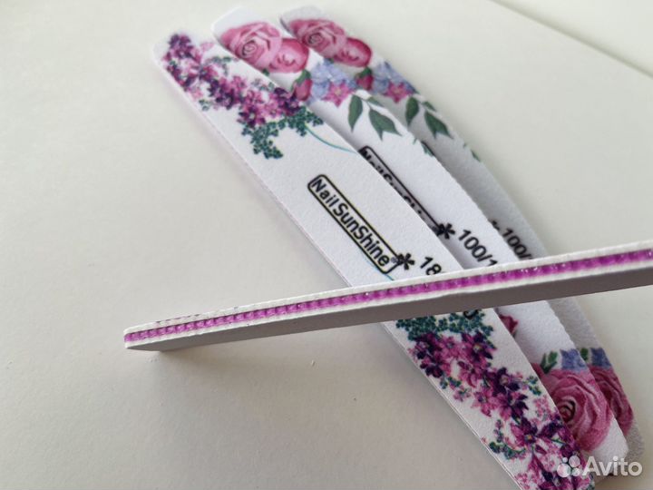 Пилка для ногтей с принтом 180/240