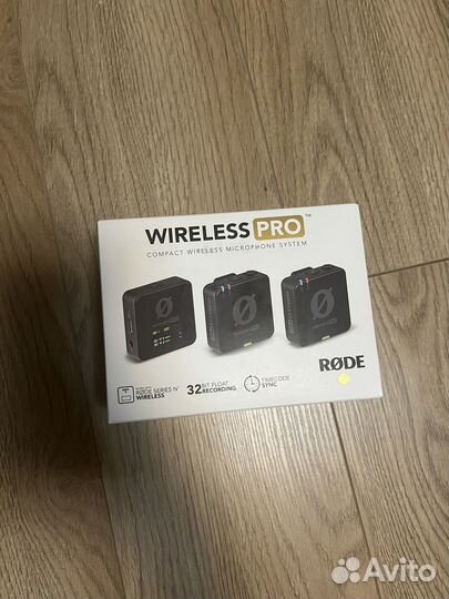 Rode wireless pro петличный микрофон