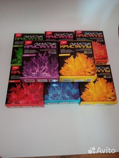 Лучистые кристаллы