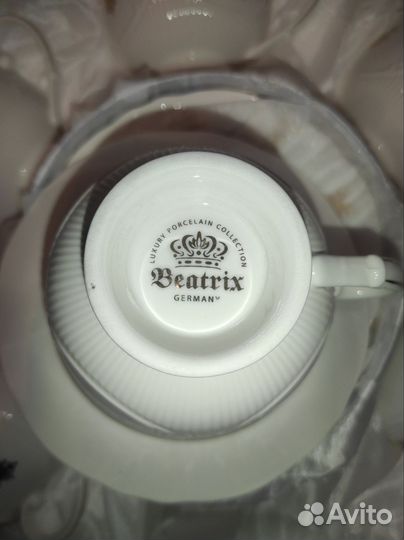 Сервиз фарфор Beatrix чайный Германия 6 персон