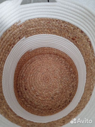 Корзина интерьерная, плетеная