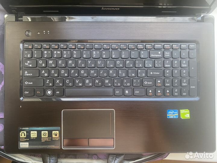 Ноутбук lenovo g780