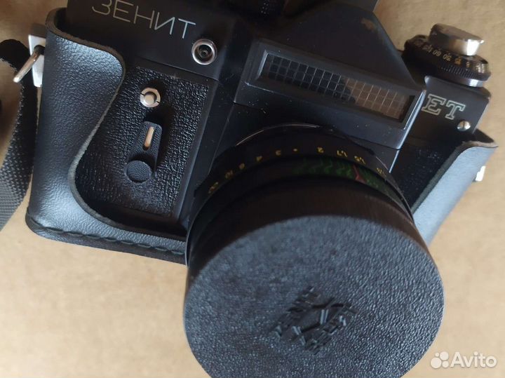 Фотоаппарат Зенит ет с объективом, в кож. чехле