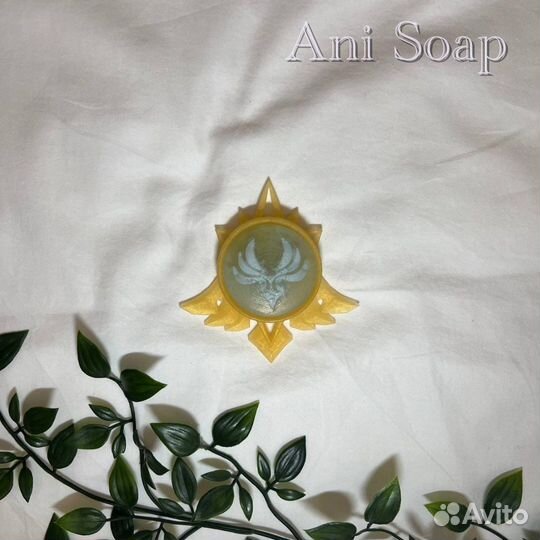 Глаз бога Анемо, мыло ручной работы