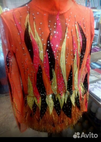 Купальник для художественной гимнастики на 5 лет