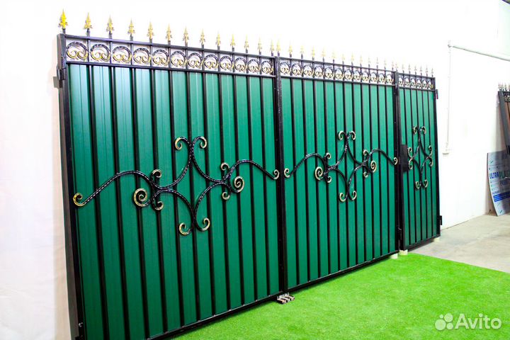 Кованые ворота