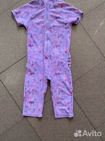 Слитный купальник ддя девочки 4-5 лет
