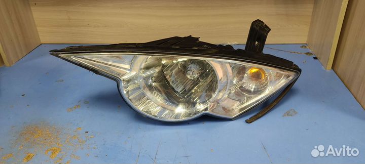 Левая фара ssanyong action, action sport