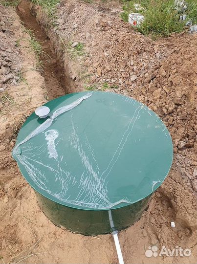 Септик без откачки. Под ключ