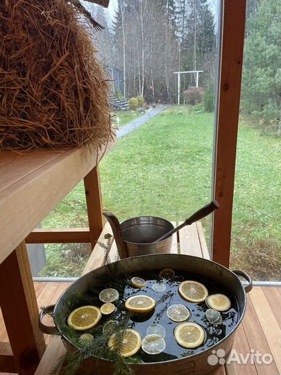 Аренда русской бани на дровах