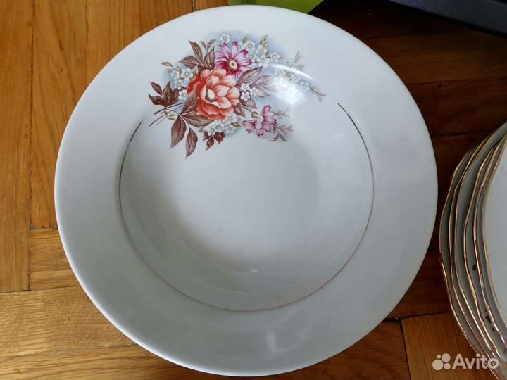 Тарелка фарфор СССР