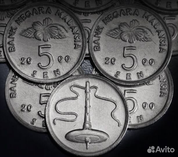 Монеты: Южная Корея, Малайзия