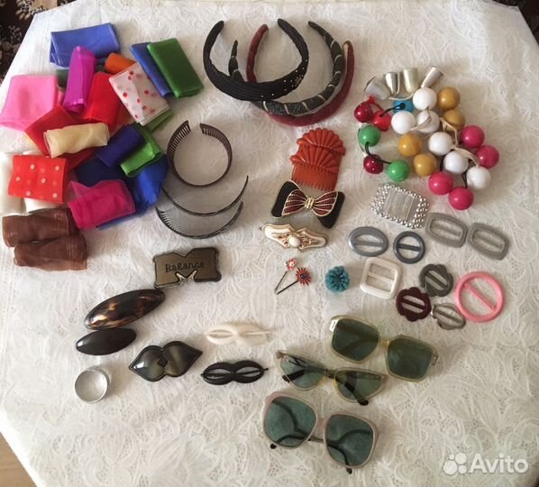 Товары ссср.Заколки,резинки,ободки,бантики,бляшки
